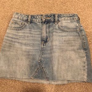 Hollister Jean High Rise Skirt